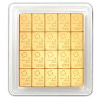 Tablettes d’or 20 x 1g Acheter des tablettes de lingots d'or